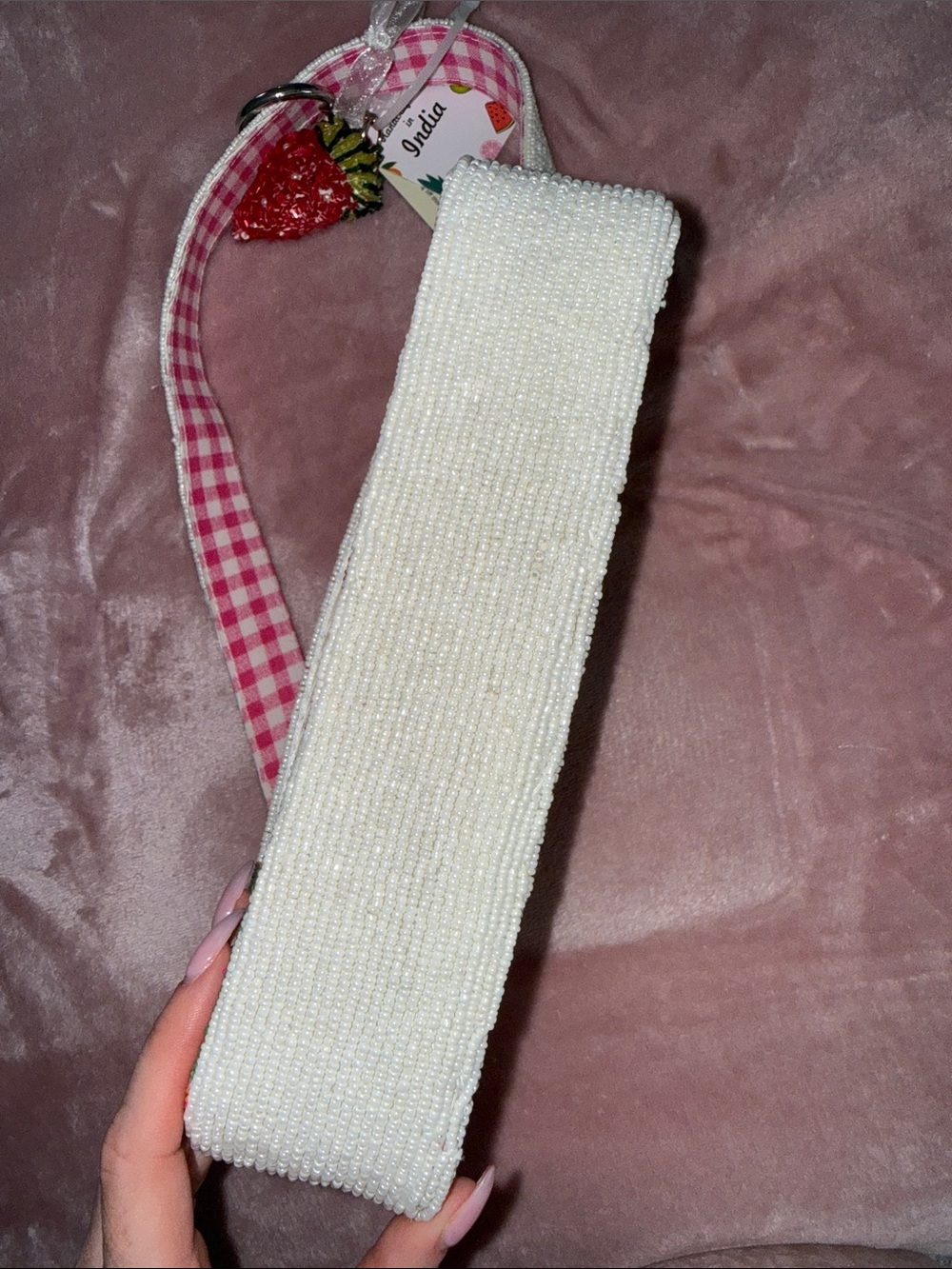 Beaded bag multi fruit - Picture 4 of 11